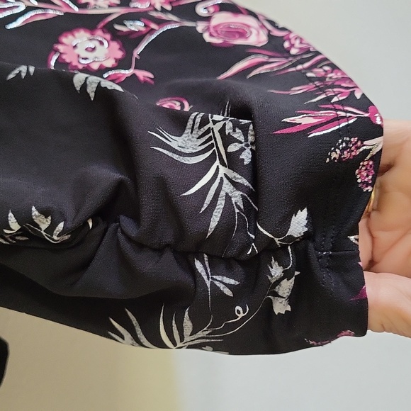 JM Collection Pretty Opulent Embellished Top - Picture 6 of 13